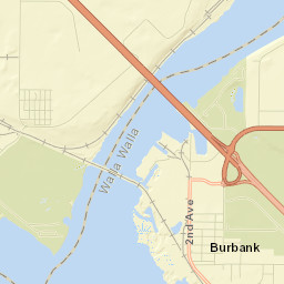 Burbank Street Map