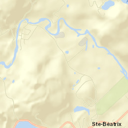 Sainte-Béatrix Street Map