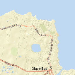 Glace Bay Street Map