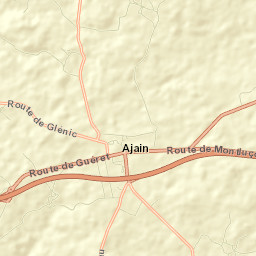 Ajain Street Map