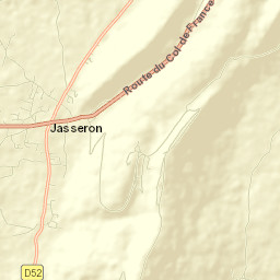 Jasseron Street Map