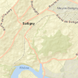 Satigny Street Map