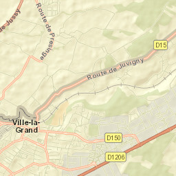 Ville-la-Grand Street Map