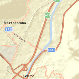 Mezzocorona Street Map