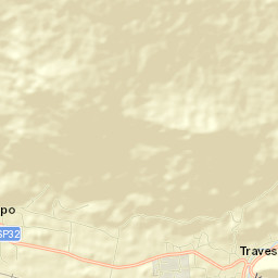 Travesio Street Map
