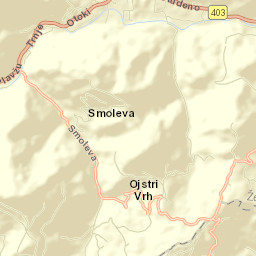 Železniki Street Map