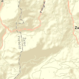 Zabukovica Street Map