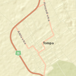 Tompa Street Map