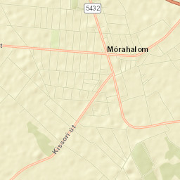 Mórahalom Street Map