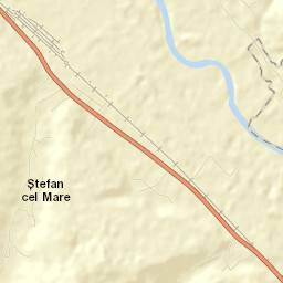 Comuna Ştefan Cel Mare Street Map
