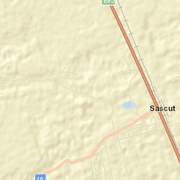 Sascut Street Map