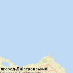 Bilhorod-Dnistrovskyi Street Map