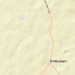 Saint-Norbert Street Map