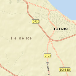 La Flotte Street Map