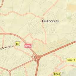 Puilboreau Street Map