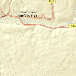 Chambon-sur-Voueize Street Map