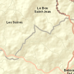 Belmont-de-la-Loire Street Map