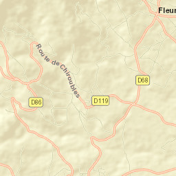Fleurie Street Map