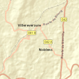 Villereversure Street Map