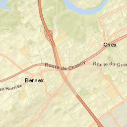 Confignon Street Map