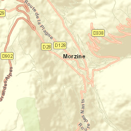 Morzine Street Map