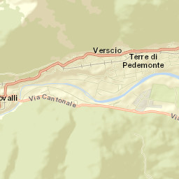 Verscio Street Map