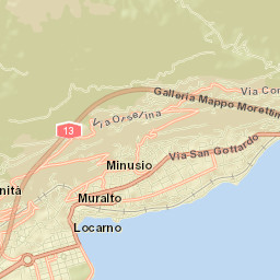 Locarno Street Map