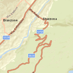 Bianzone Street Map