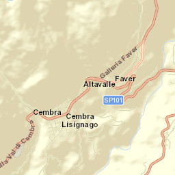 Cembra Street Map