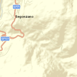 Segonzano Street Map