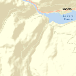 Barcis Street Map