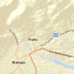Maniago Street Map