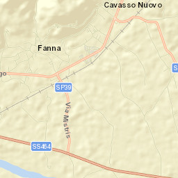 Cavasso Nuovo Street Map