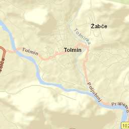 Tolmin Street Map