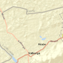 Opština [historical] Ljubljana-Šiška Street Map