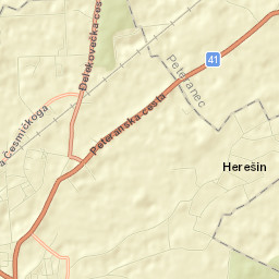 Grad Koprivnica Street Map