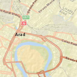 Municipiul Arad Street Map