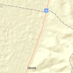 Cuvin Street Map