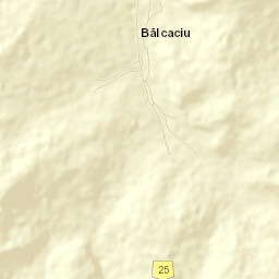 Bălcaciu Street Map