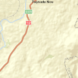 Tușnadu Nou Street Map