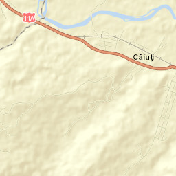 Comuna Căiuţi Street Map