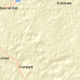 Comuna Sascut Street Map