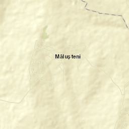 Comuna Măluşteni Street Map