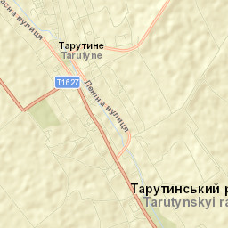 Tarutyne Street Map