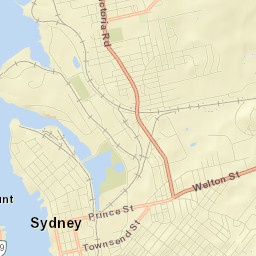 Sydney Street Map