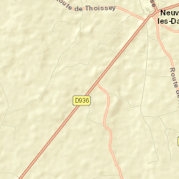 Neuville-les-Dames Street Map