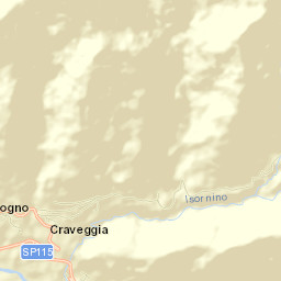 Craveggia Street Map
