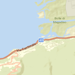 Magadino Street Map