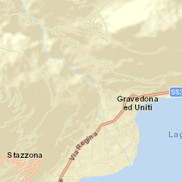 Gravedona-San Gregorio Street Map
