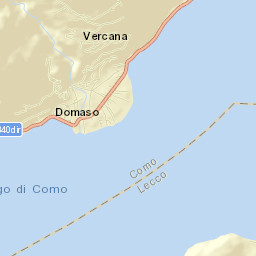 Domaso Street Map